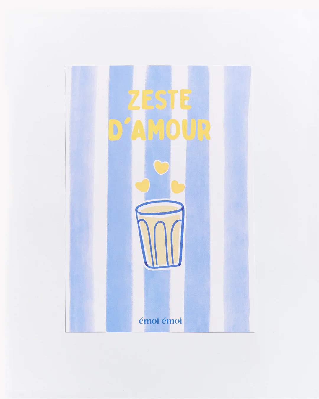 Affiche A4 Zeste d'amour — Émoi émoi , Lyon