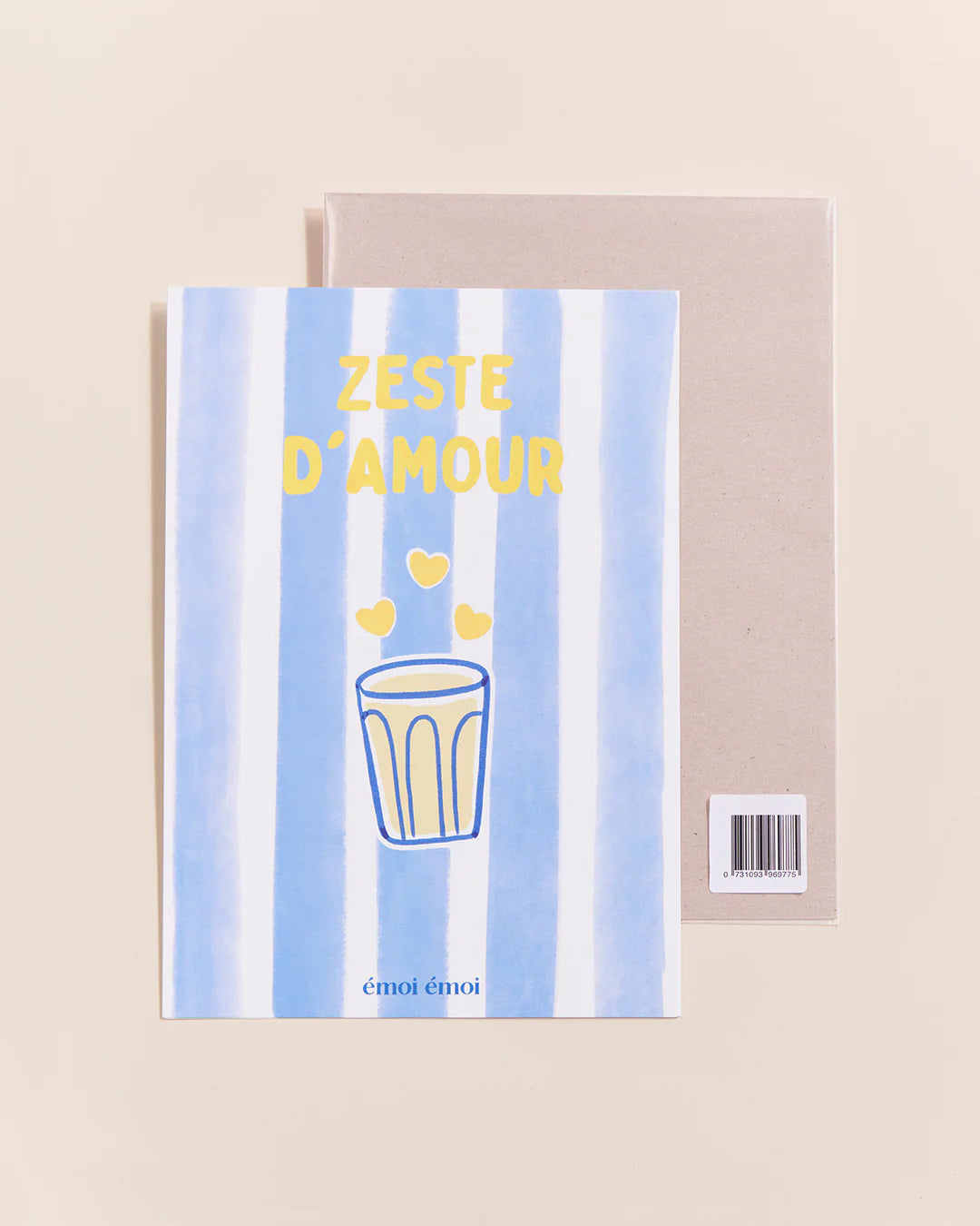 Affiche A4 Zeste d'amour — Émoi émoi , Lyon