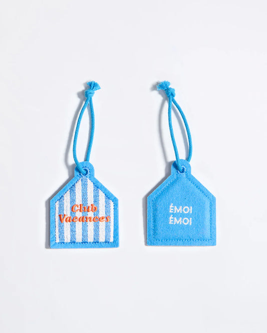 Porte-clés Club vacances - Rayures bleues — Émoi émoi , Lyon