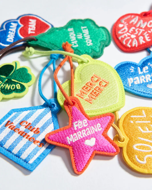 Porte-clés Le parrain - Bleu — Émoi émoi , Lyon