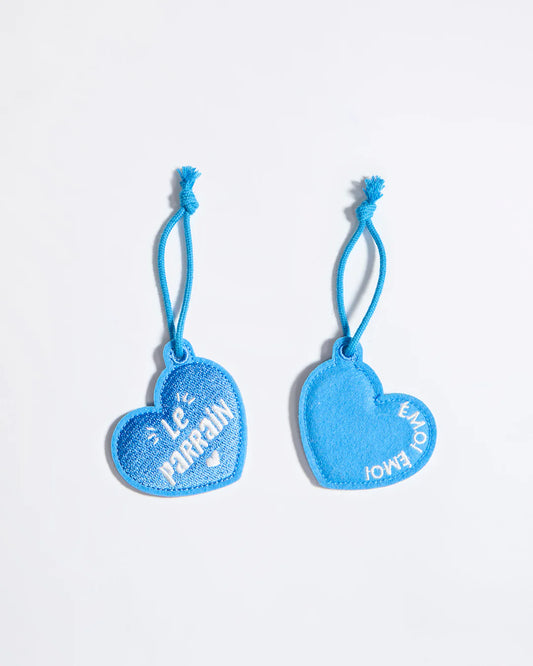 Porte-clés Le parrain - Bleu — Émoi émoi , Lyon