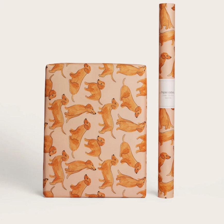 Papier cadeau Teckels — Season Paper , Lyon