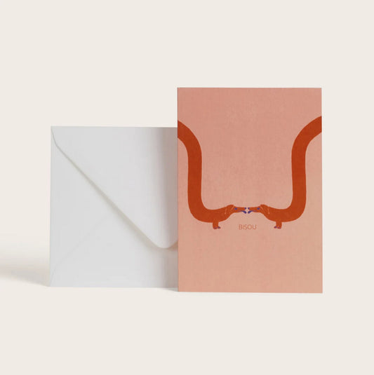 Carte Acrobatic Bisou"" — Season Paper , Lyon