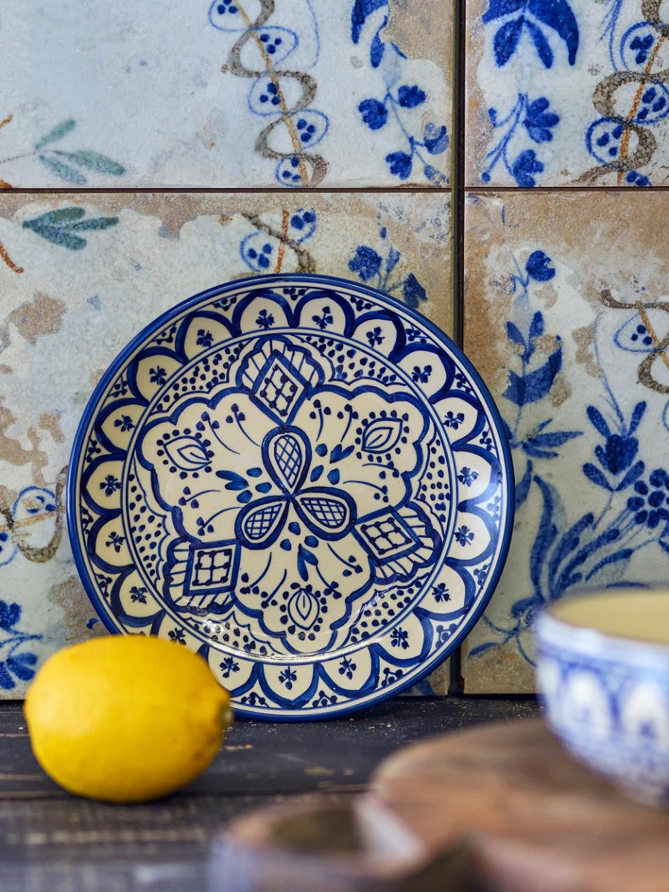 Assiette Karlie - Bleu 19cm