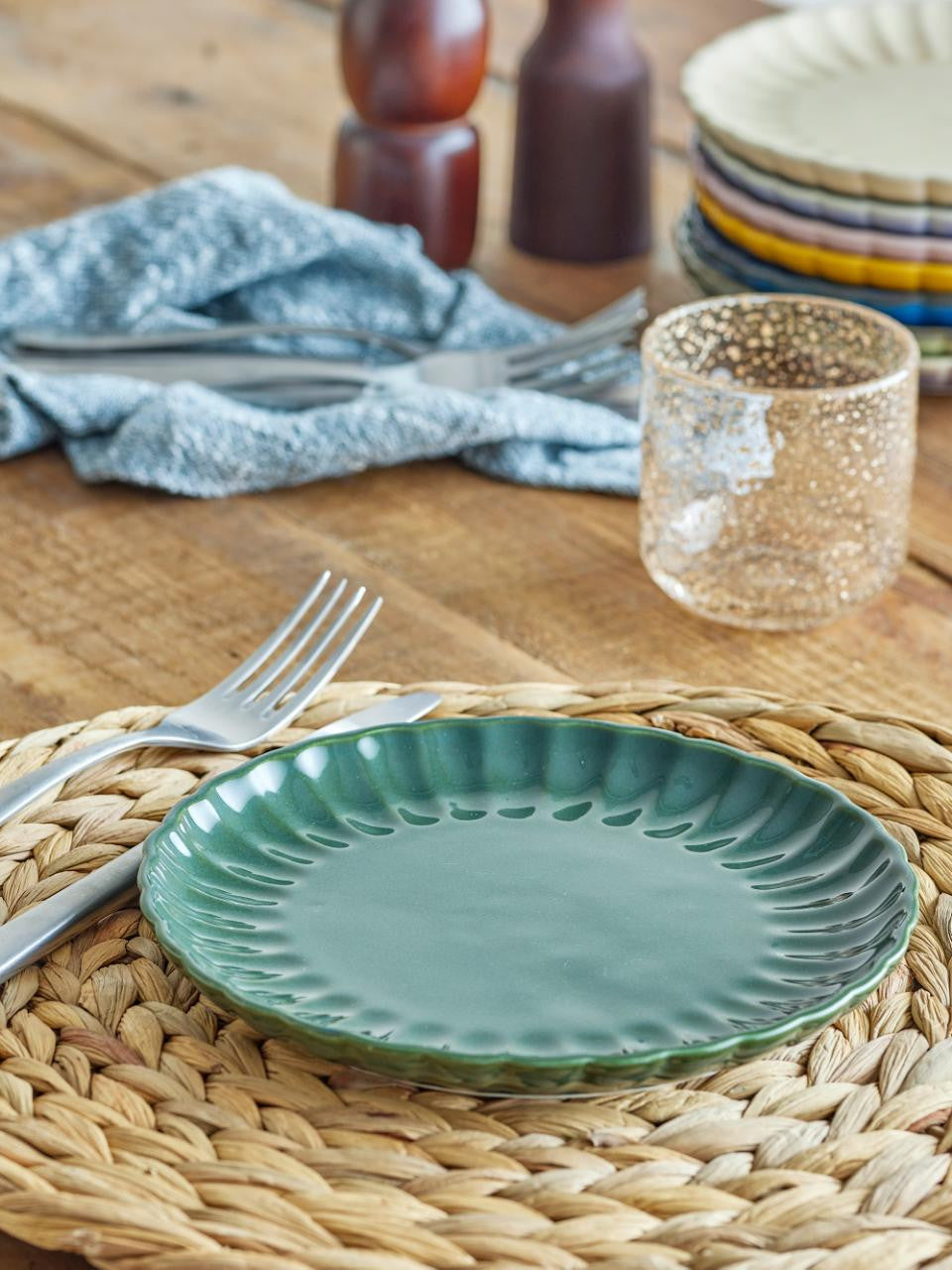Assiette Latina - Verte 20cm