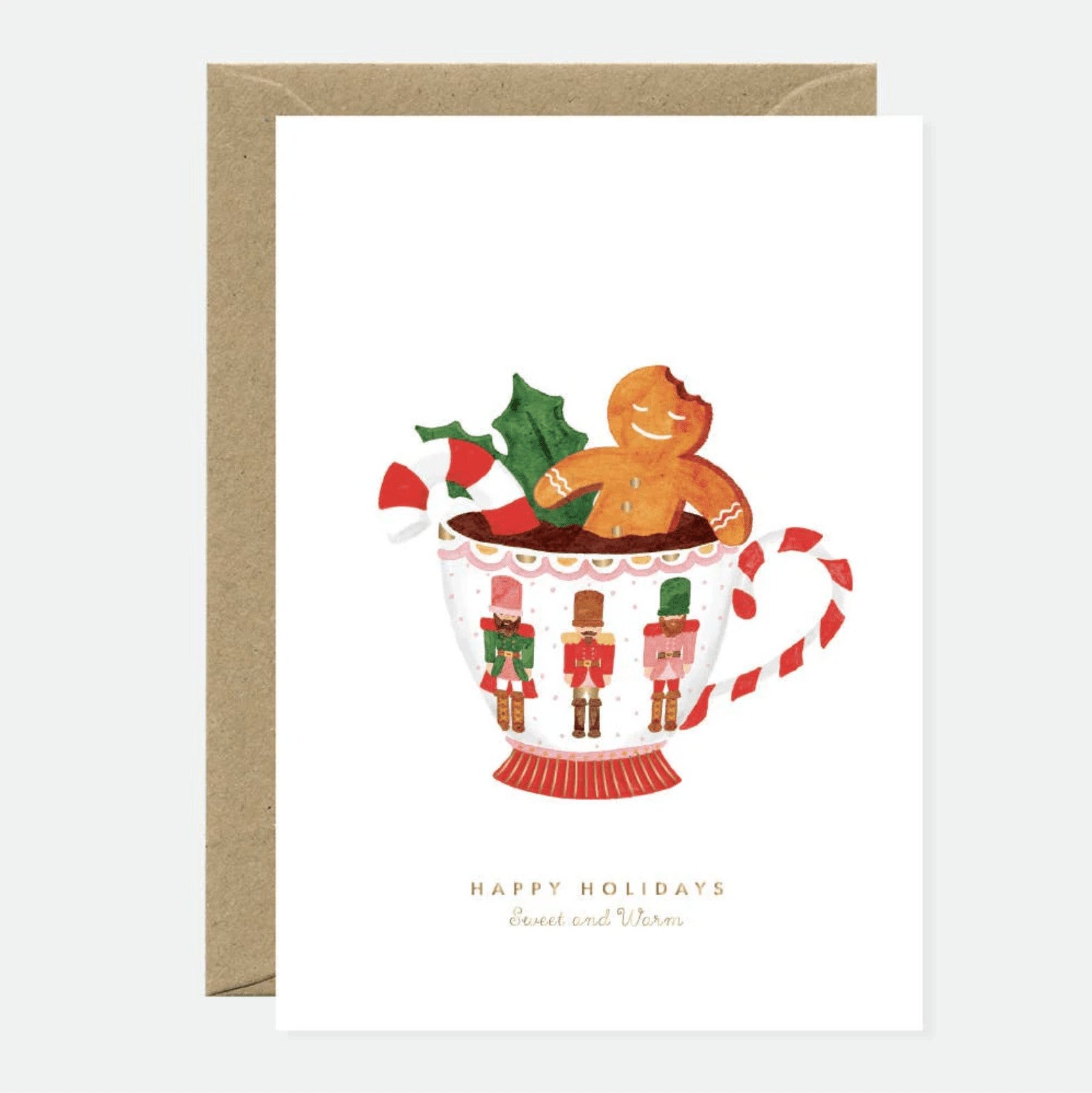 Carte Merry Christmas Biscuit bath — All the ways to say , Lyon