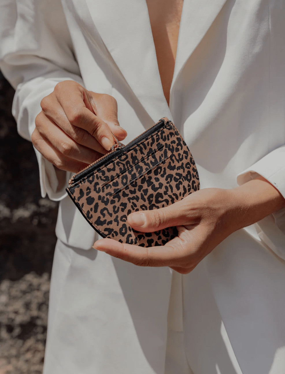 Porte-monnaie Simone - Léopard — Maradji , Lyon