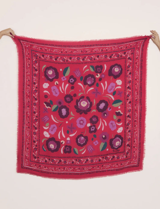 Foulard Balkans - Fuschia