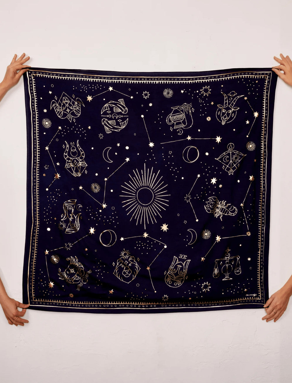 Foulard Zodiac - Marine