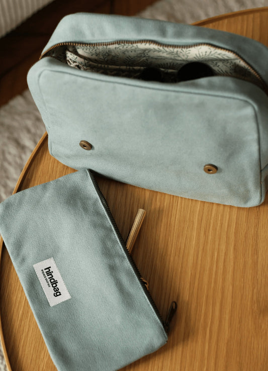 Trousse de toilette XL Alix - Sauge
