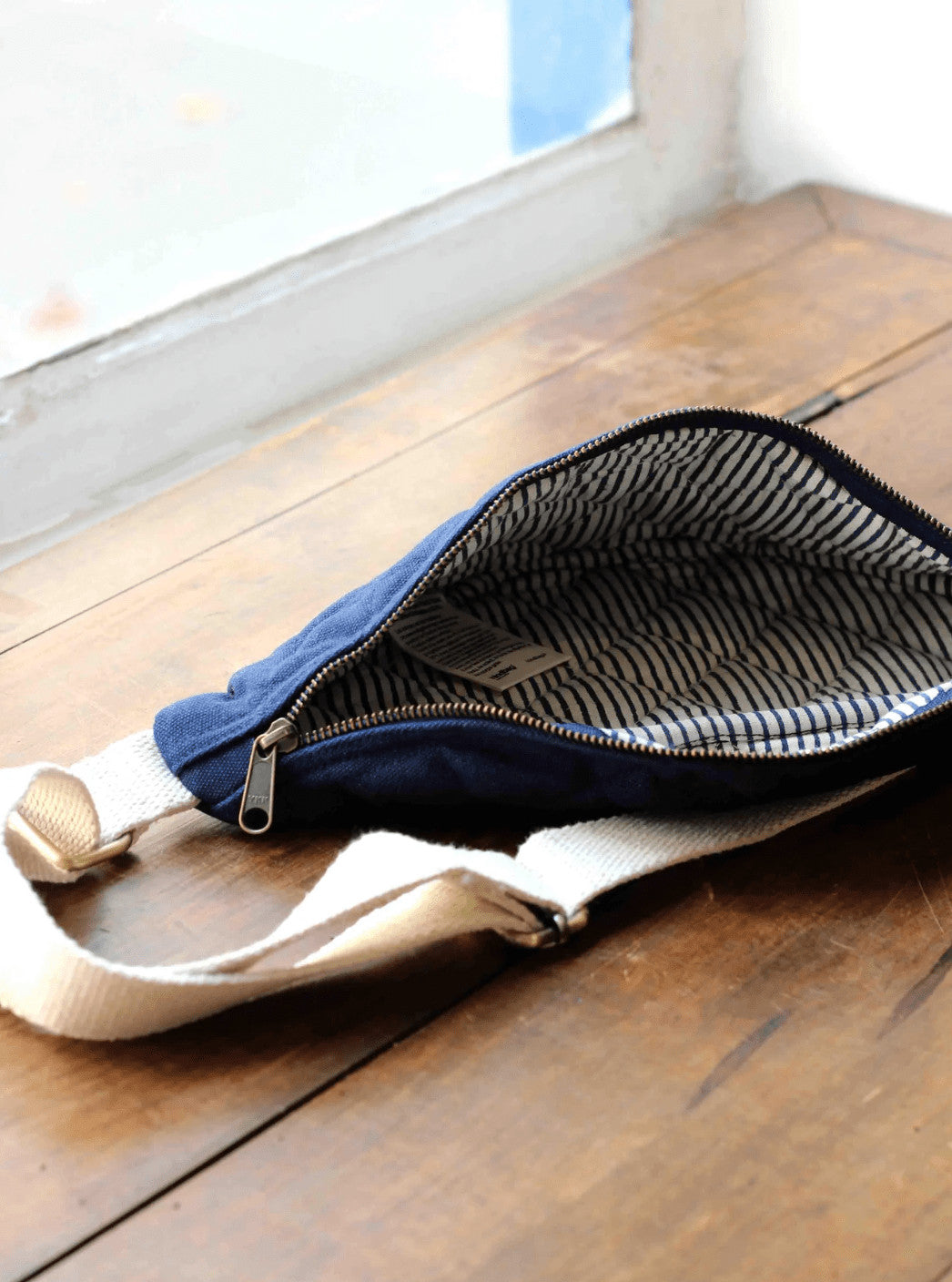 Sac banane Olivia - Navy matelassé — Hindbag , Lyon