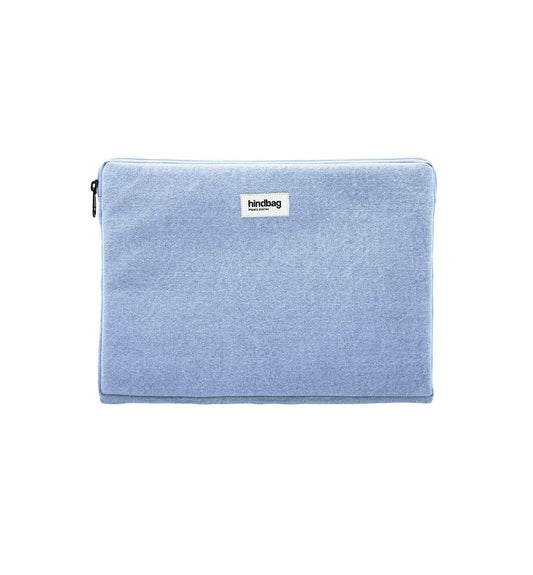 Housse d'ordinateur Ava M - Denim bleu — Hindbag , Lyon
