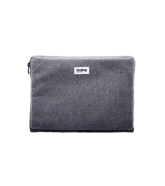 Housse d'ordinateur Ava M - Denim gris — Hindbag , Lyon