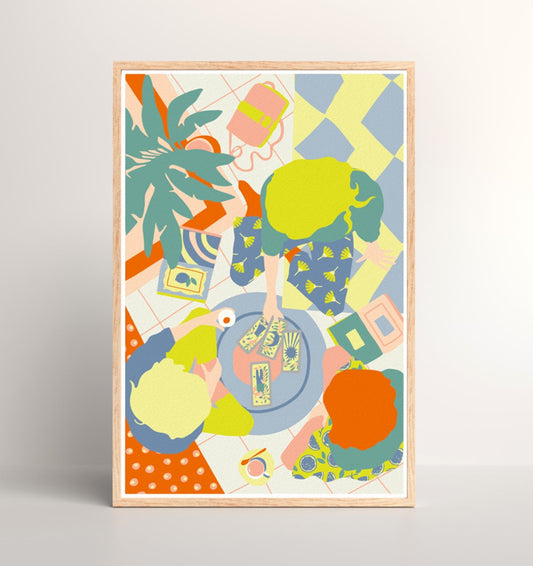 Kit de peinture au numéro 40x60 - Tarot — Salut Irène , Lyon