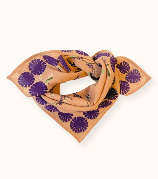 Small foulard Manika Cerisier - Blush