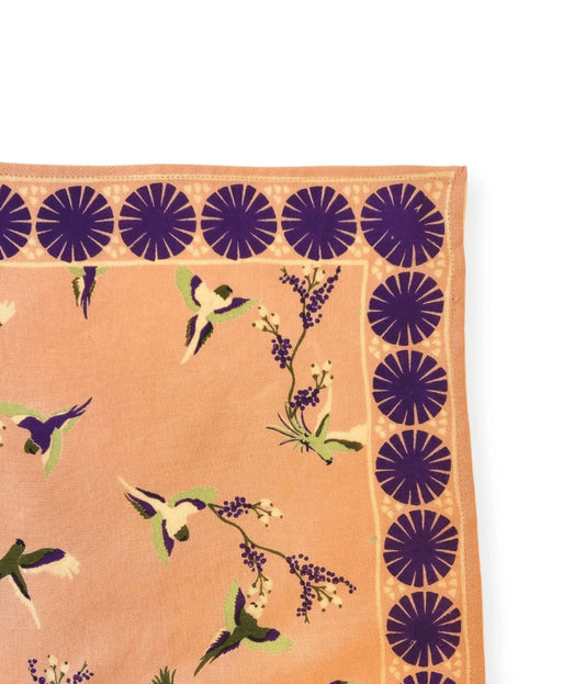 Small foulard Manika Cerisier - Blush — Apaches collections , Lyon