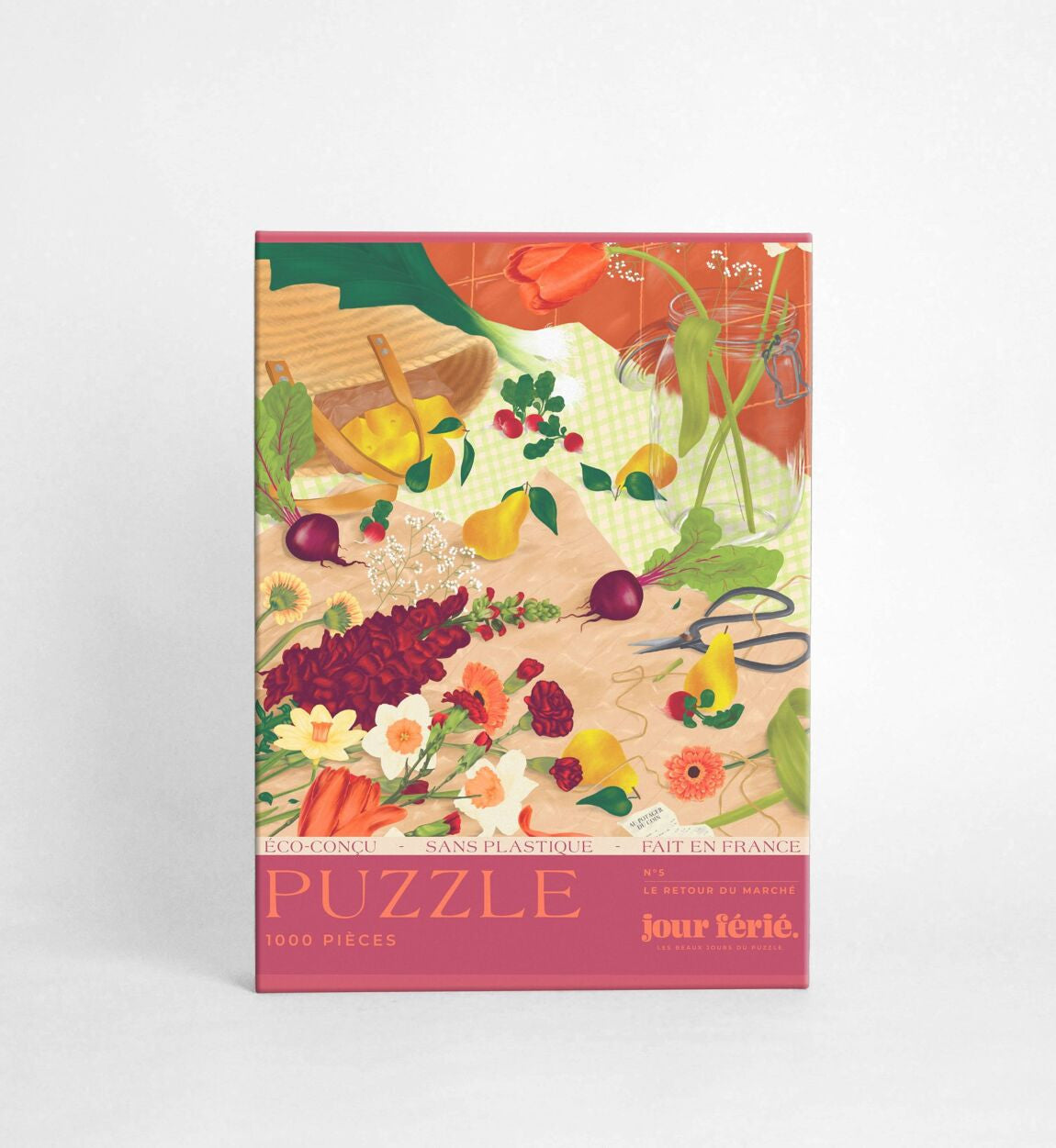 Puzzle Le retour du marché — Jour férié , Lyon