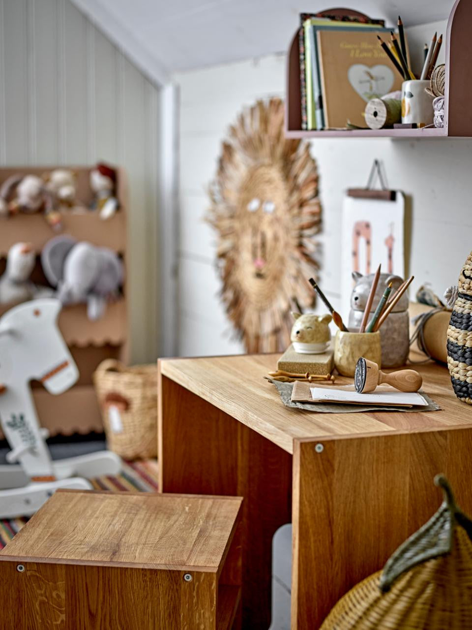 Petite boîte Puk - Ours marron