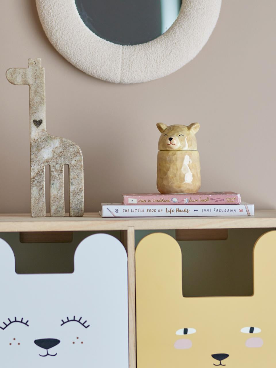 Petite boîte Puk - Ours marron