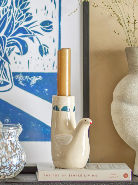 Bougeoir Trudy - Blanc — Bloomingville , Lyon