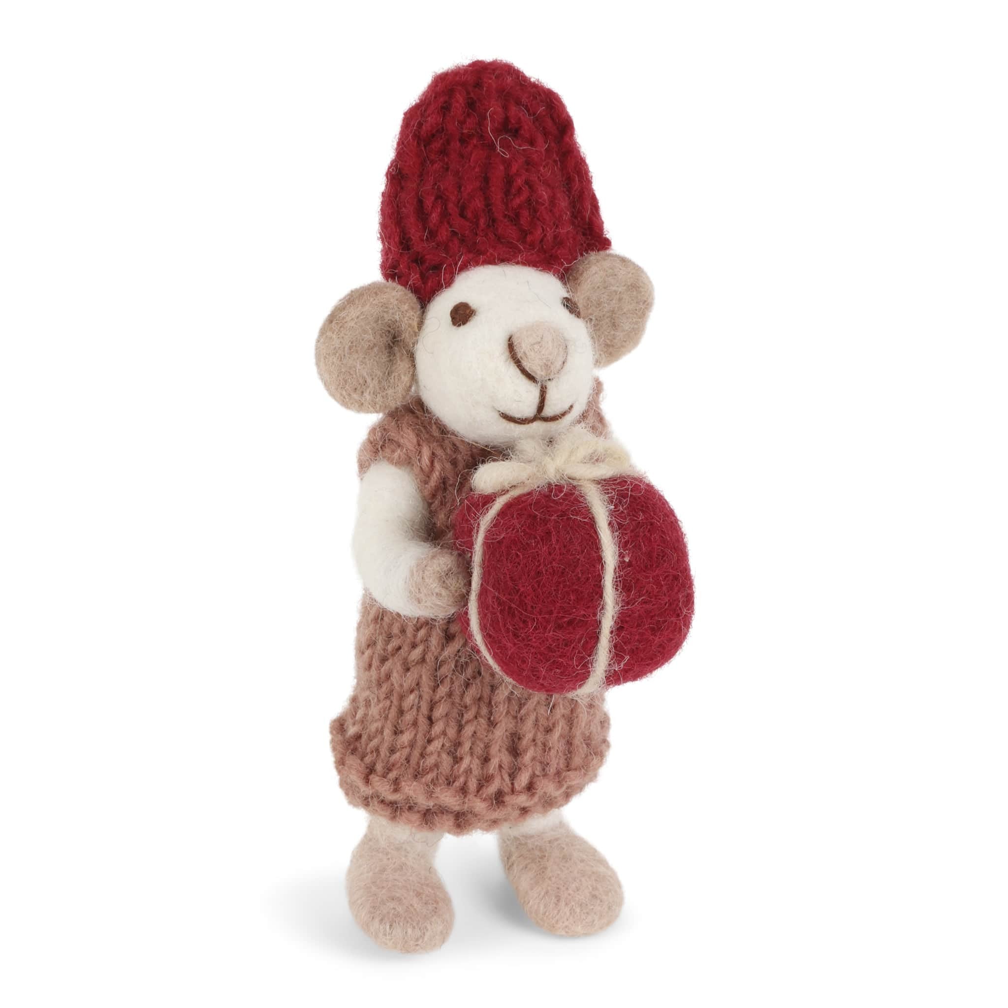 Souris blanche et son cadeau rouge - girl ― En Gry & Sif, Lyon – L ...