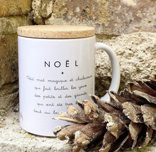 Mug avec couvercle Noël