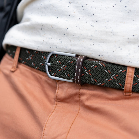 Ceinture tressée élastique T2 - Tanzanie — Billybelt , Lyon