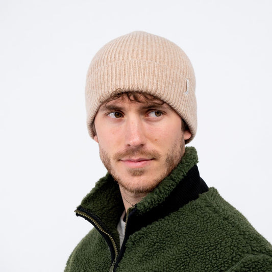 Bonnet en laine d'agneau - Beige — Billybelt , Lyon