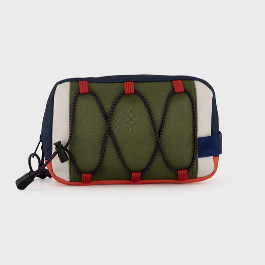 Trousse de toilette - Marine et ivoire