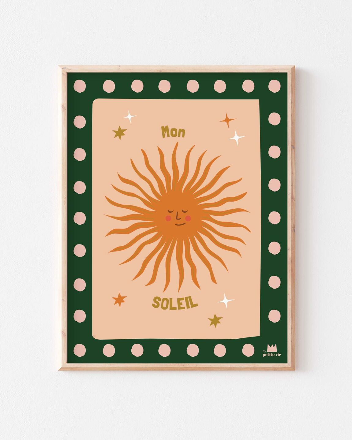 Affiche A3 - Mon soleil