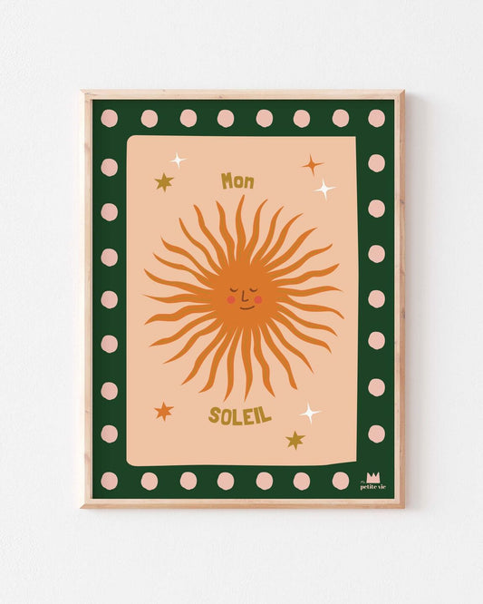 Affiche A3 - Mon soleil