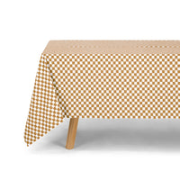 Nappe Zoe - Damier caramel — Rose in April , Lyon