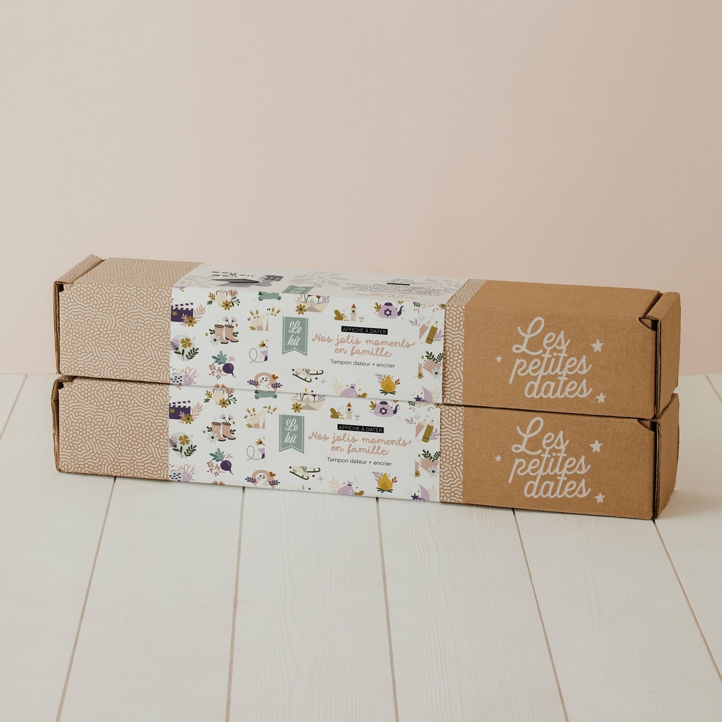 Kit affiche à dater - Nos jolis moments en famille