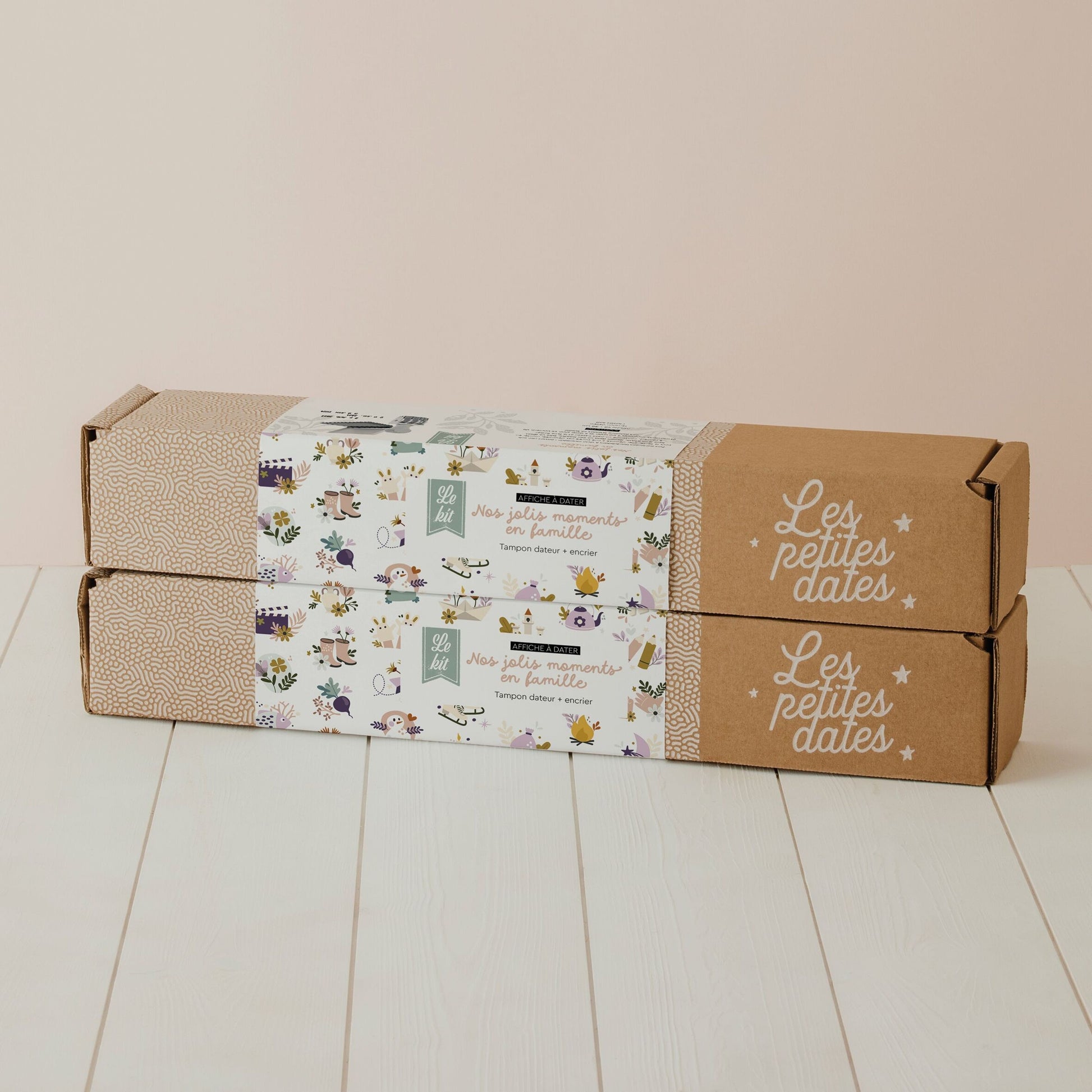Kit affiche à dater - Nos jolis moments en famille