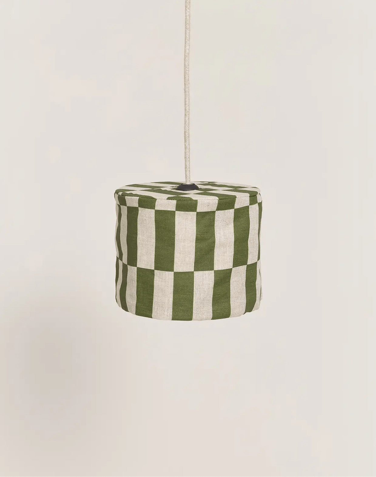Petit abat-jour - Carreaux vert