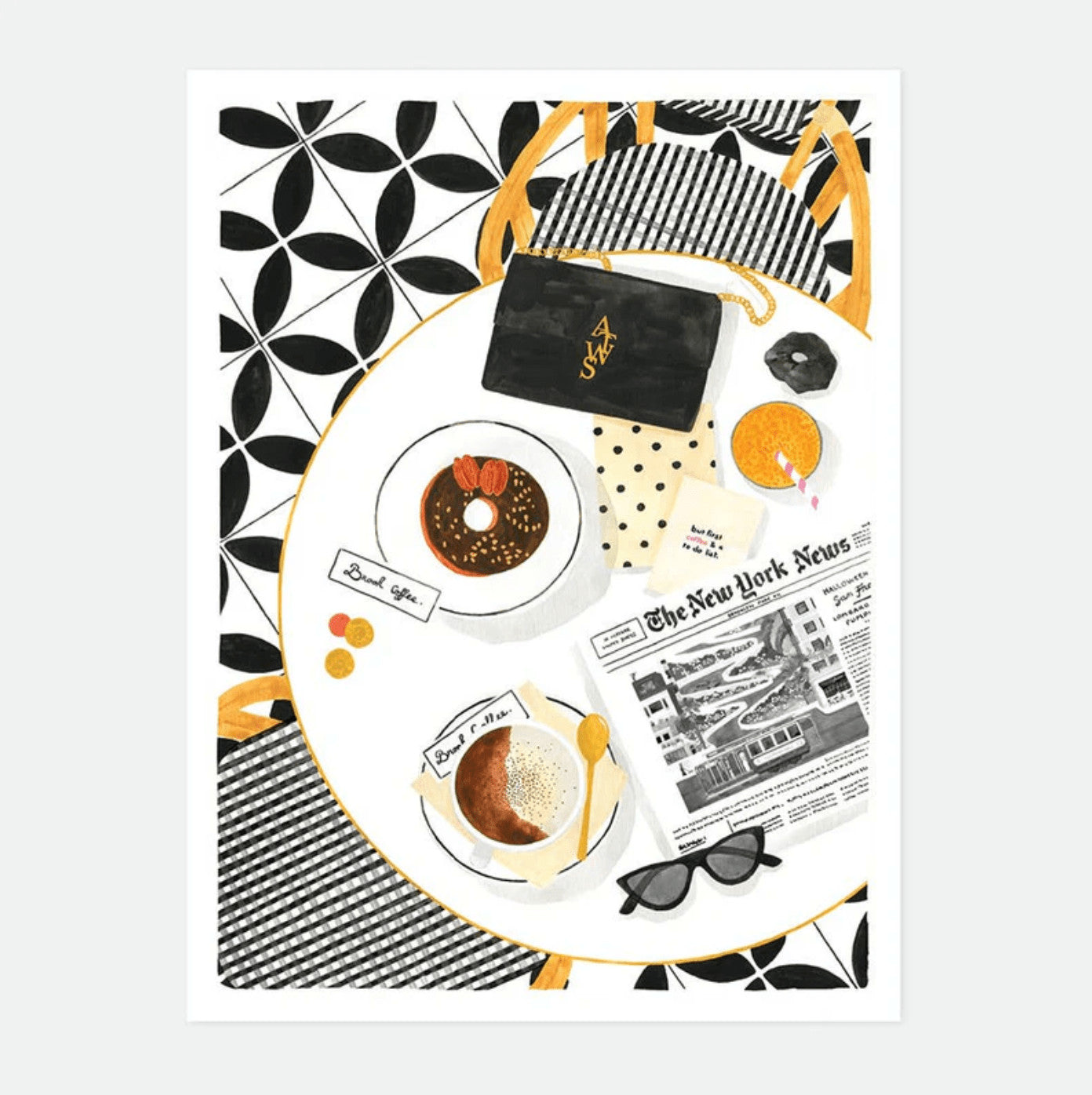 Affiche small - Brooklyn — All the ways to say , Lyon