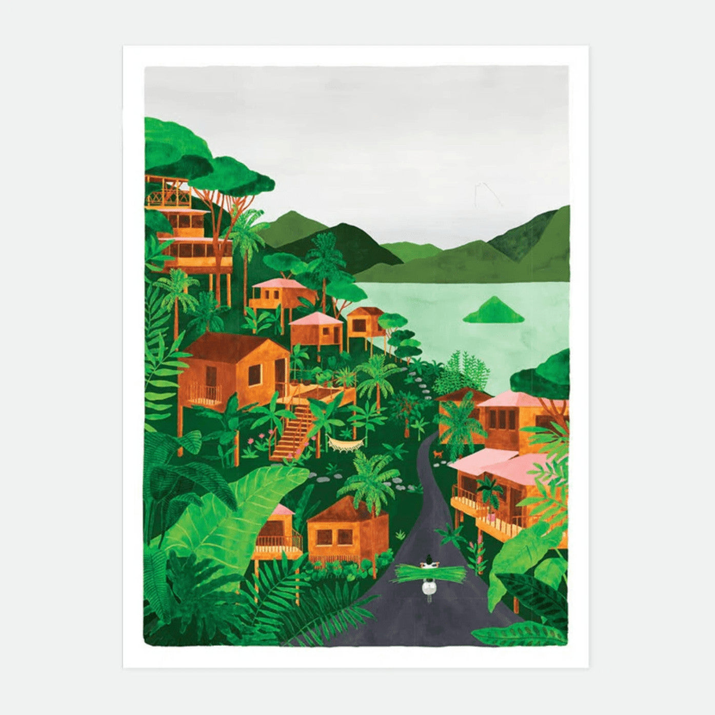 Affiche medium - Lodges — All the ways to say , Lyon