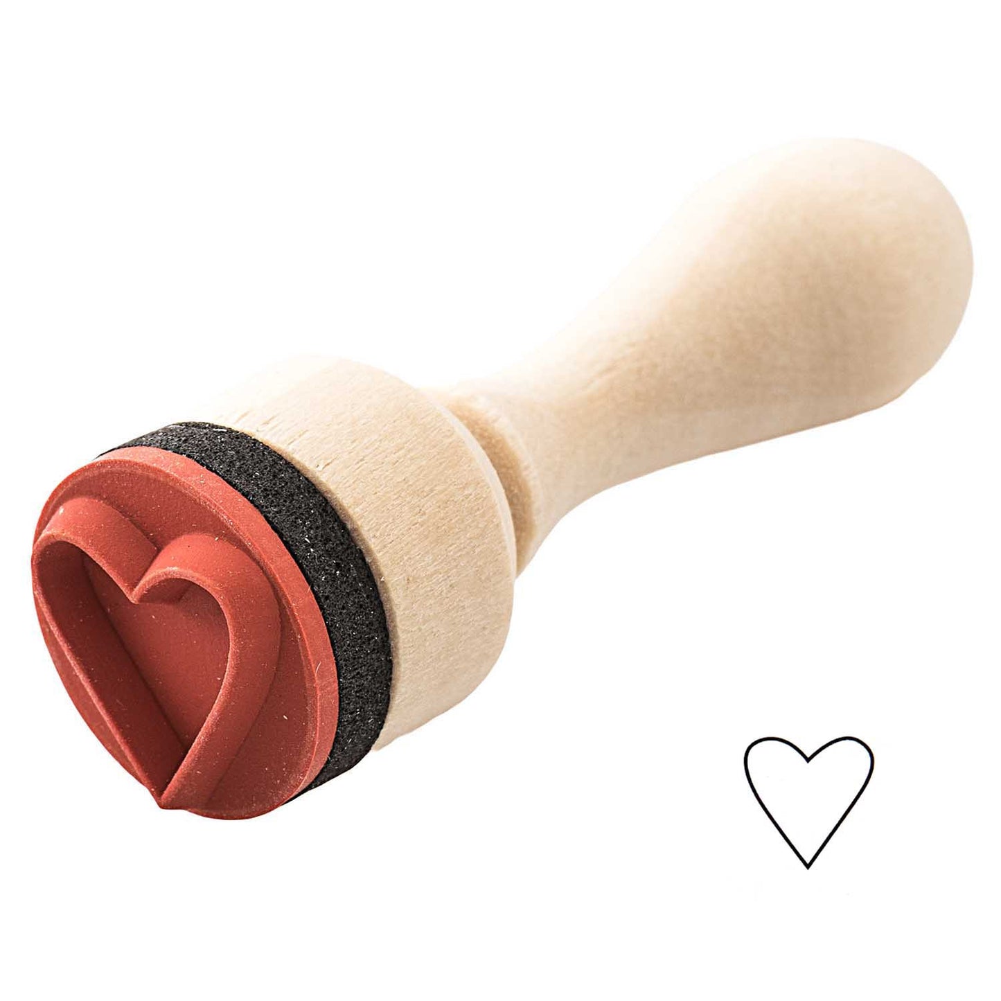 Mini tampon coeur — Rico design , Lyon