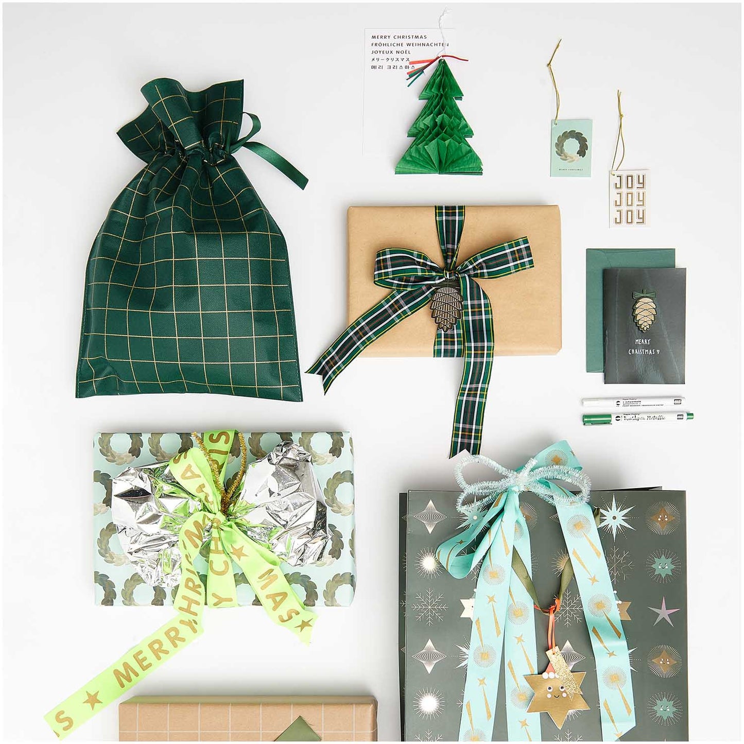 Lot de 6 étiquettes cadeaux I love Christmas — Rico design , Lyon