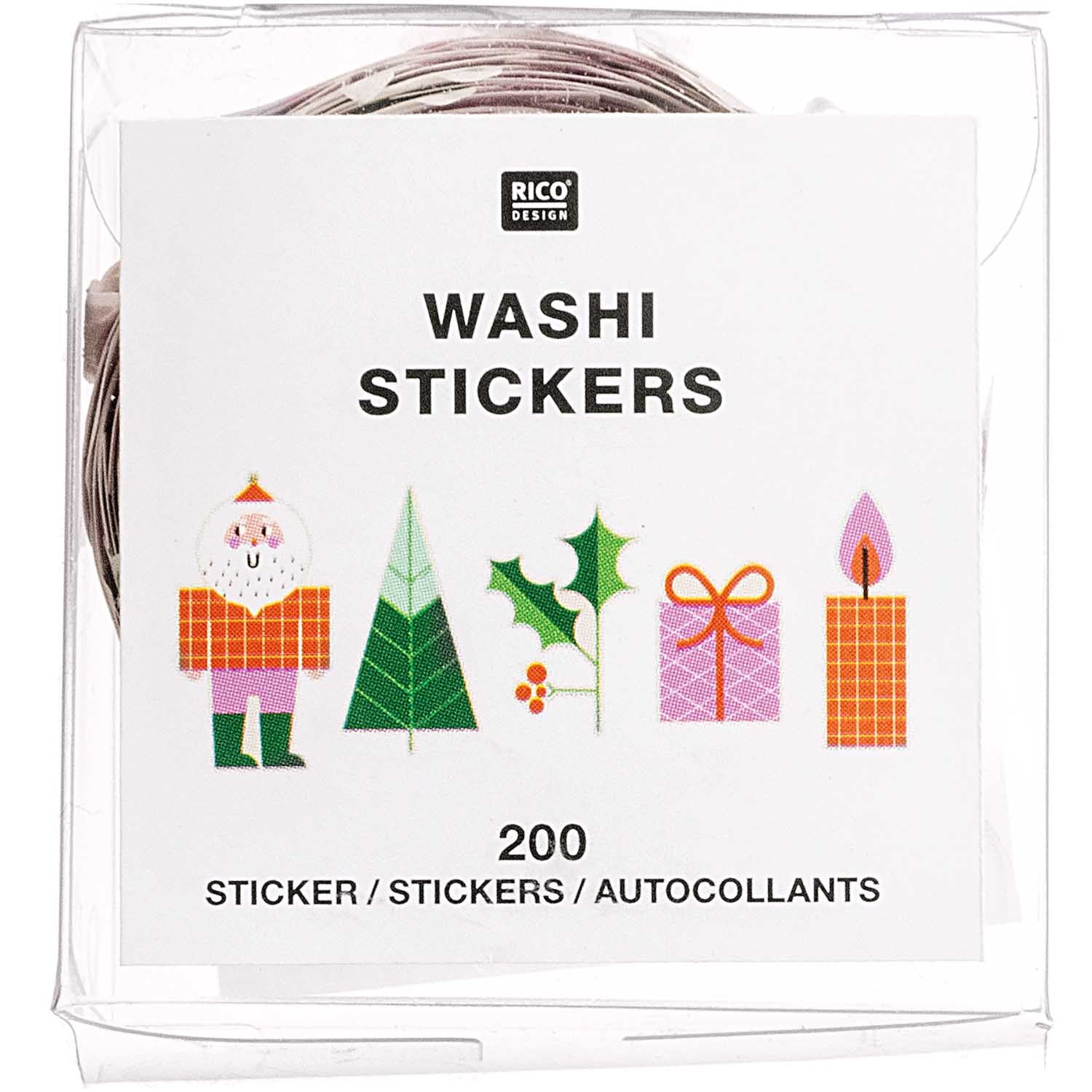 Rouleau d'autocollants washi - Christmas is in the air