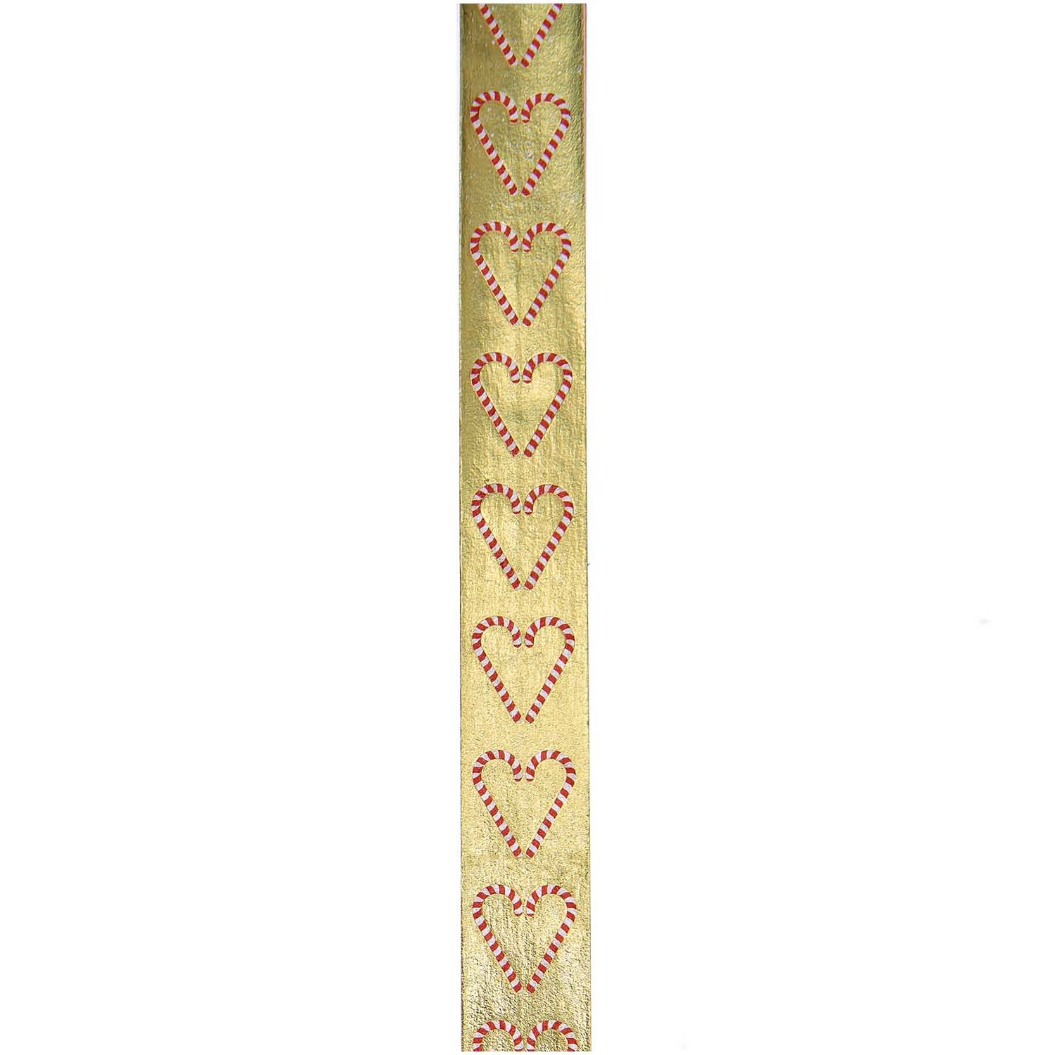 Masking tape doré et canne à sucre
