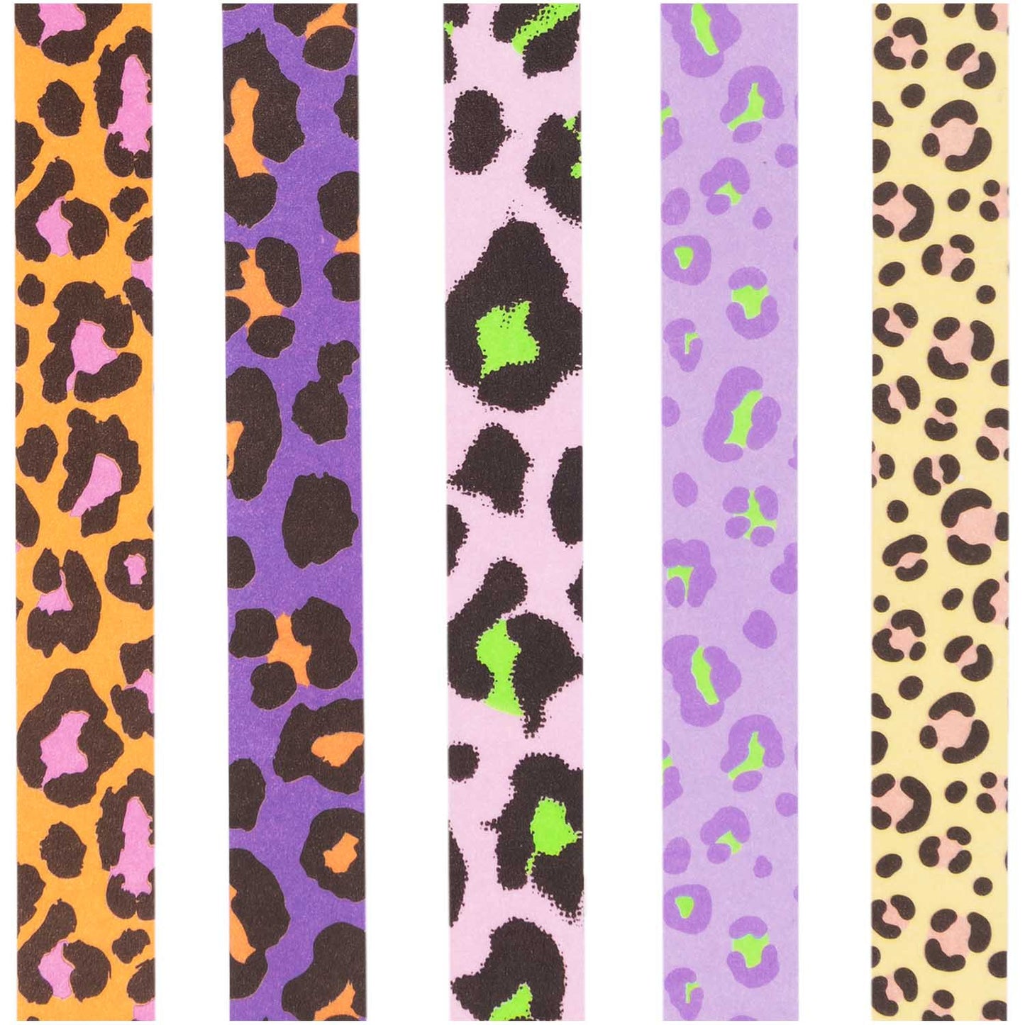 Set de 5 masking tapes acid leo — Rico design , Lyon