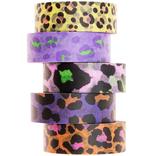 Set de 5 masking tapes acid leo — Rico design , Lyon