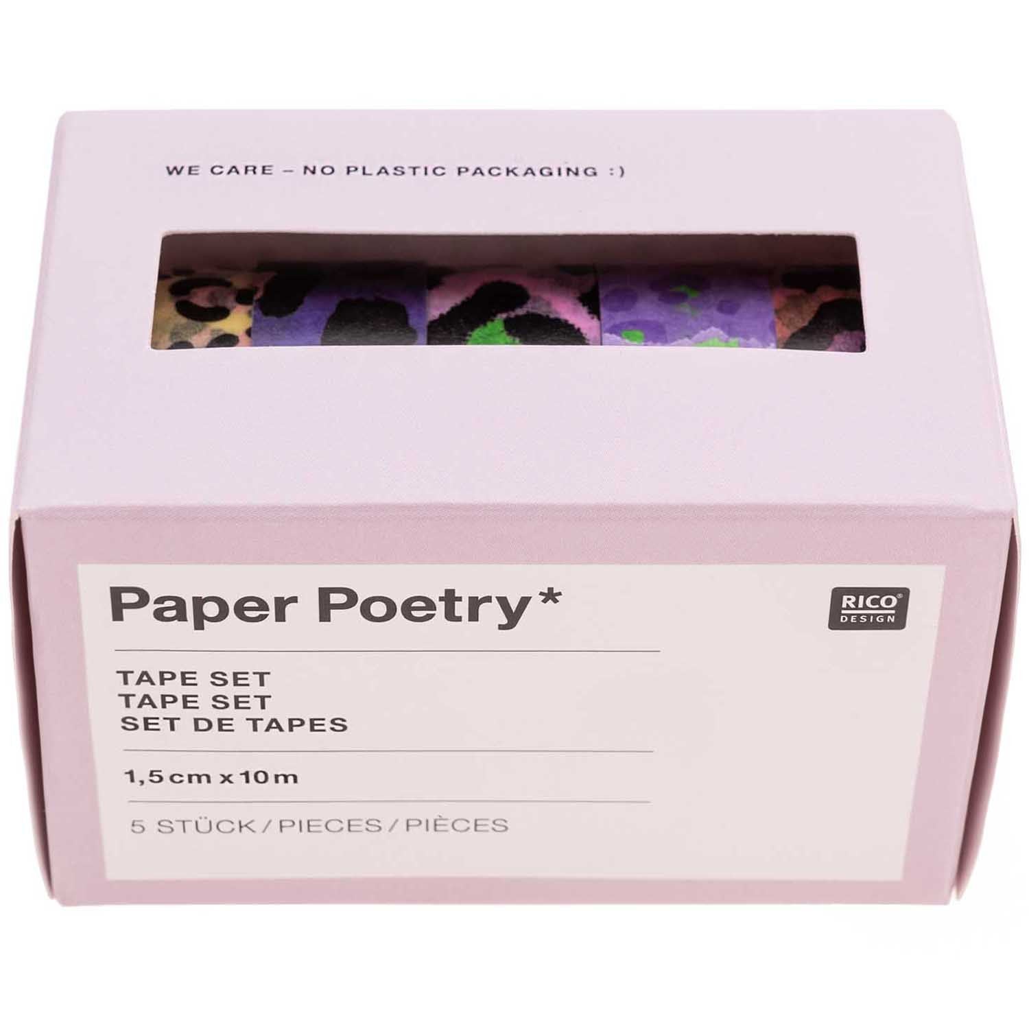 Set de 5 masking tapes acid leo — Rico design , Lyon