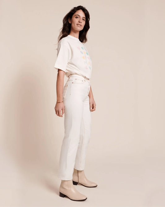 T-shirt Mama Love blanc - Taille M — Émoi émoi , Lyon