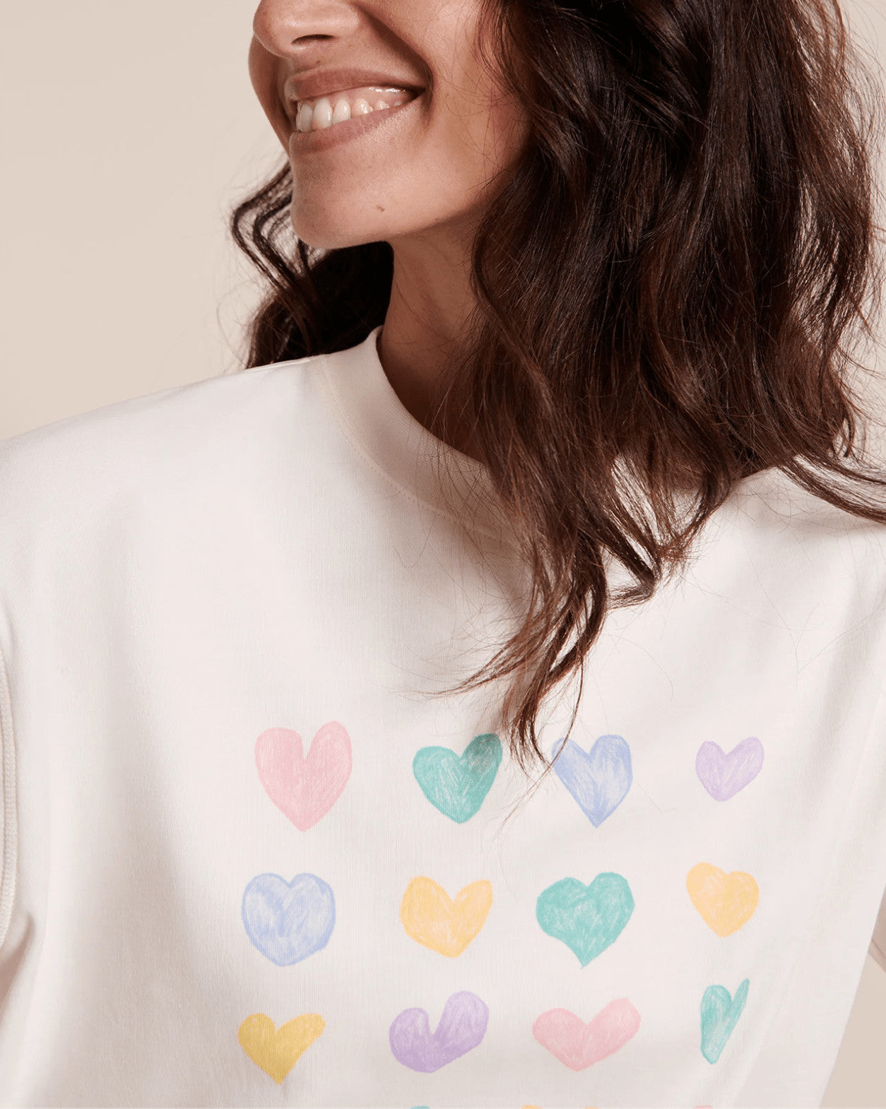 T-shirt Mama Love blanc - Taille L