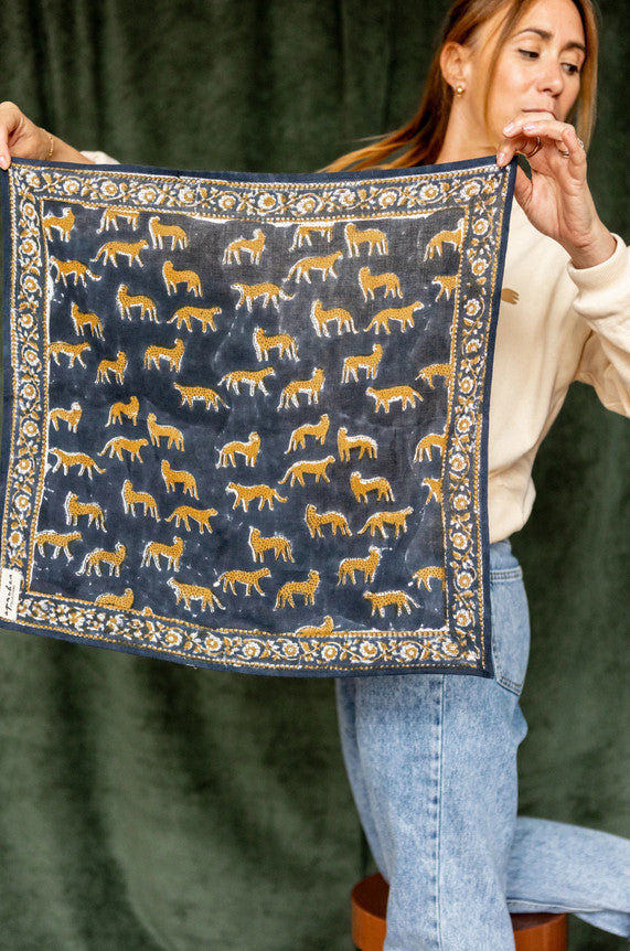 Small foulard Manika Bengale - Orage