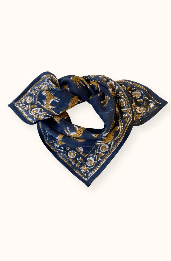 Small foulard Manika Bengale - Orage