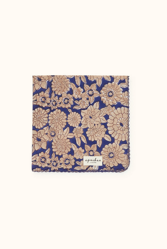 Serviette de table Biriani Flowers - Bleu klein