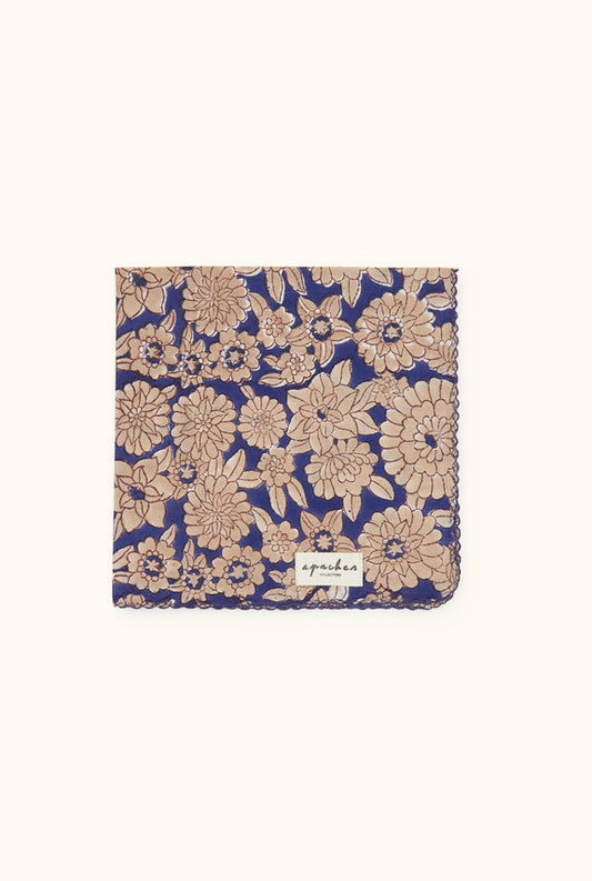 Serviette de table Biriani Flowers - Bleu klein